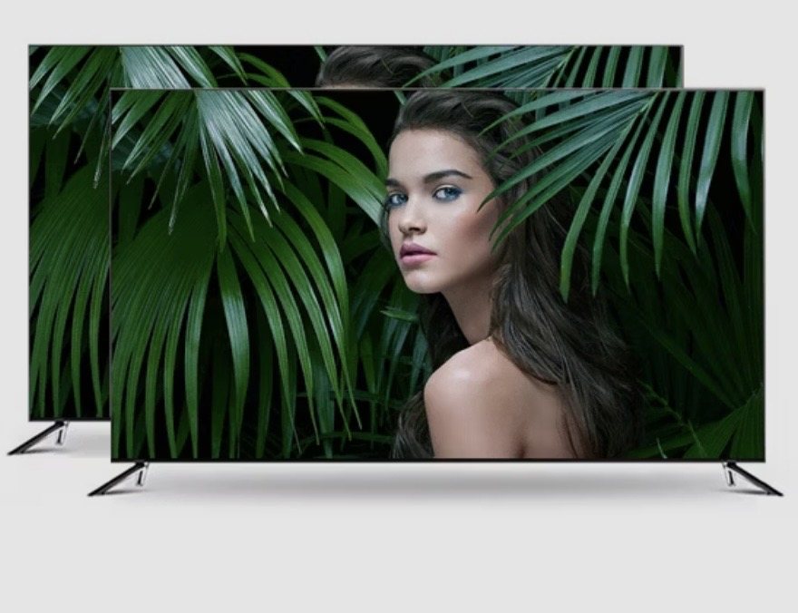 Two modern flat-screen televisions